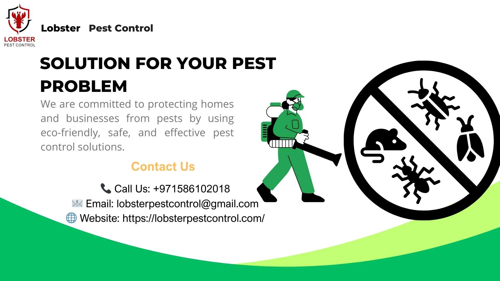 SOLUTION FOR YOUR PEST PROBLEM