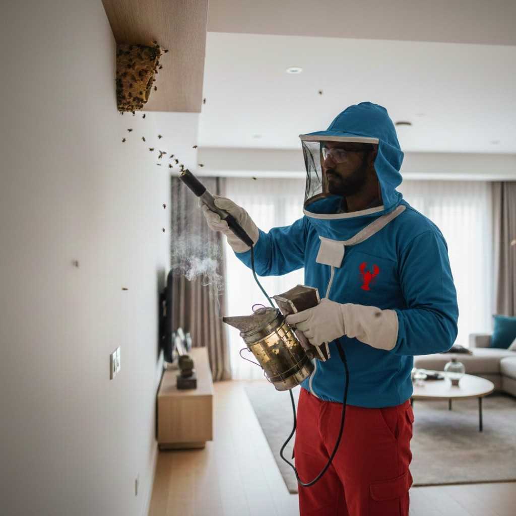 Effective bee control Dubai treatment ensuring a bee-free and safe environment.