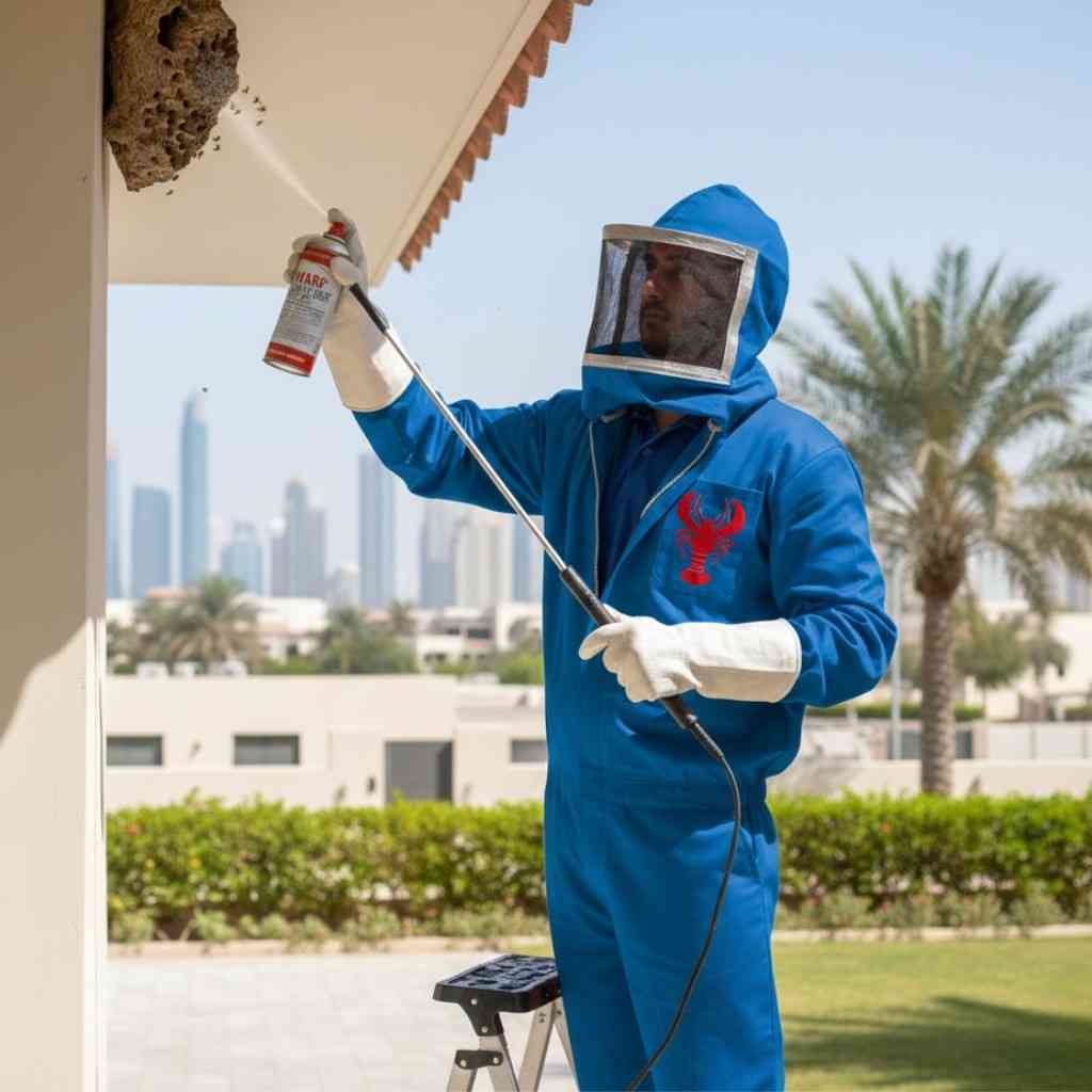 Effective wasp control Dubai treatment for managing different wasp varieties and nests.