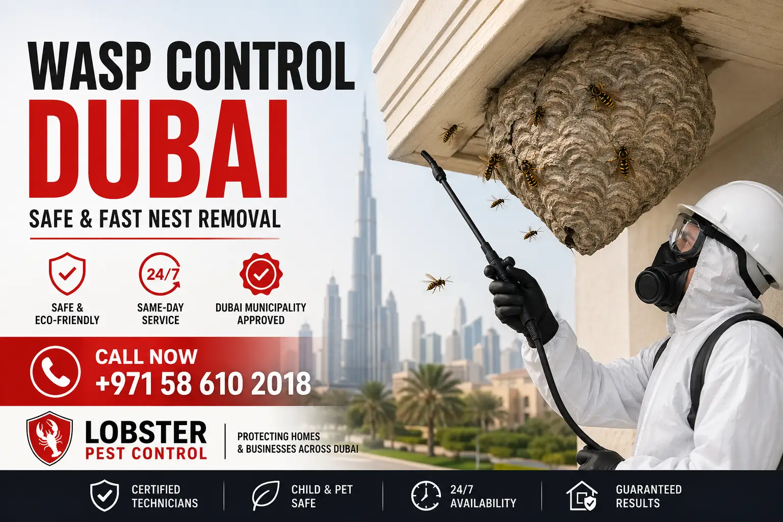 wasp control Dubai