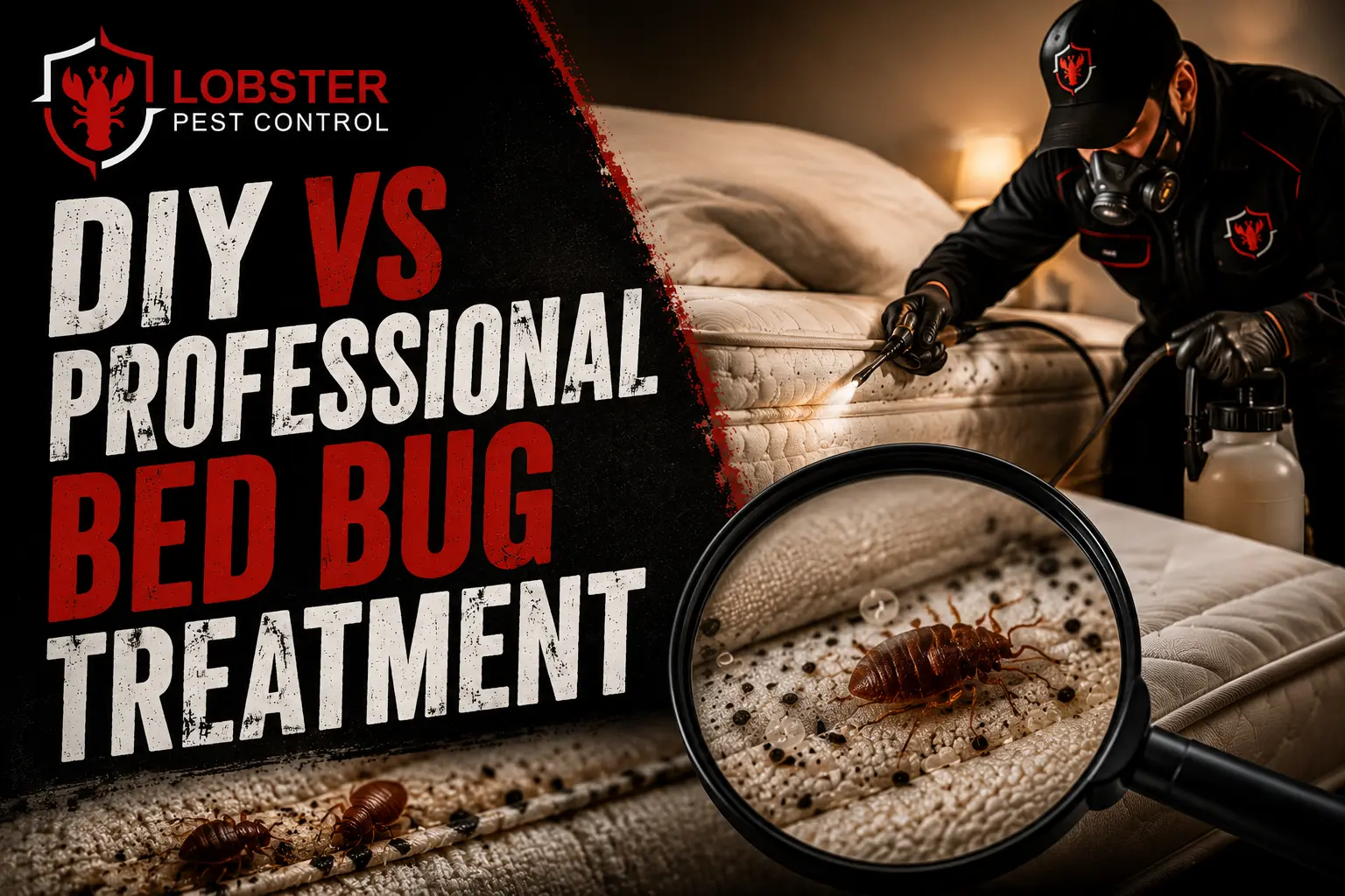 DIY vs Professional Bed Bug Treatment What Actually Works
