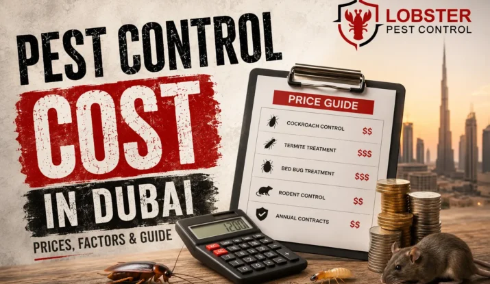 Pest Control Cost in Dubai — 2026 Price Guide