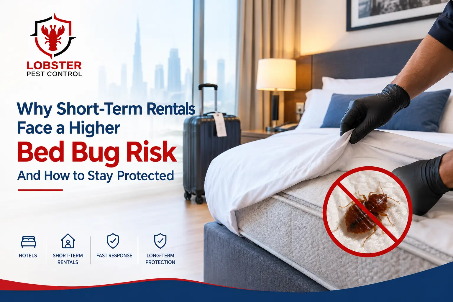 bed bug exterminator by lobster in dubai