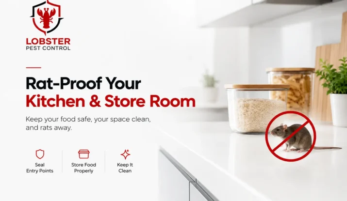 Rat-proof rat in kitchen and in store room